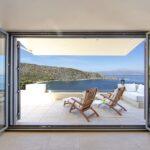 luxury beachfront villa Peloponnese