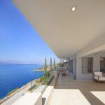 luxury beachfront villa Peloponnese