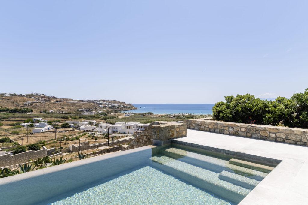 luxury villa Mykonos sea view – Villa Aquaridge infinity pool Aegean