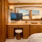 Pulse master suite Puleo Inc interior teak and joinery