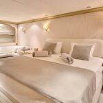 Pulse master suite Puleo Inc interior teak and joinery