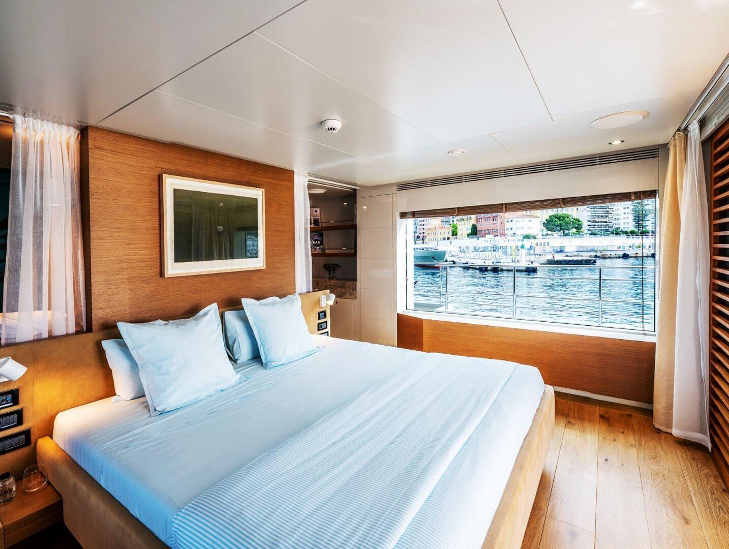 Moonlight Caladan upper deck master suite panoramic terrace Croatia