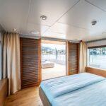 Moonlight Caladan upper deck master suite panoramic terrace Croatia