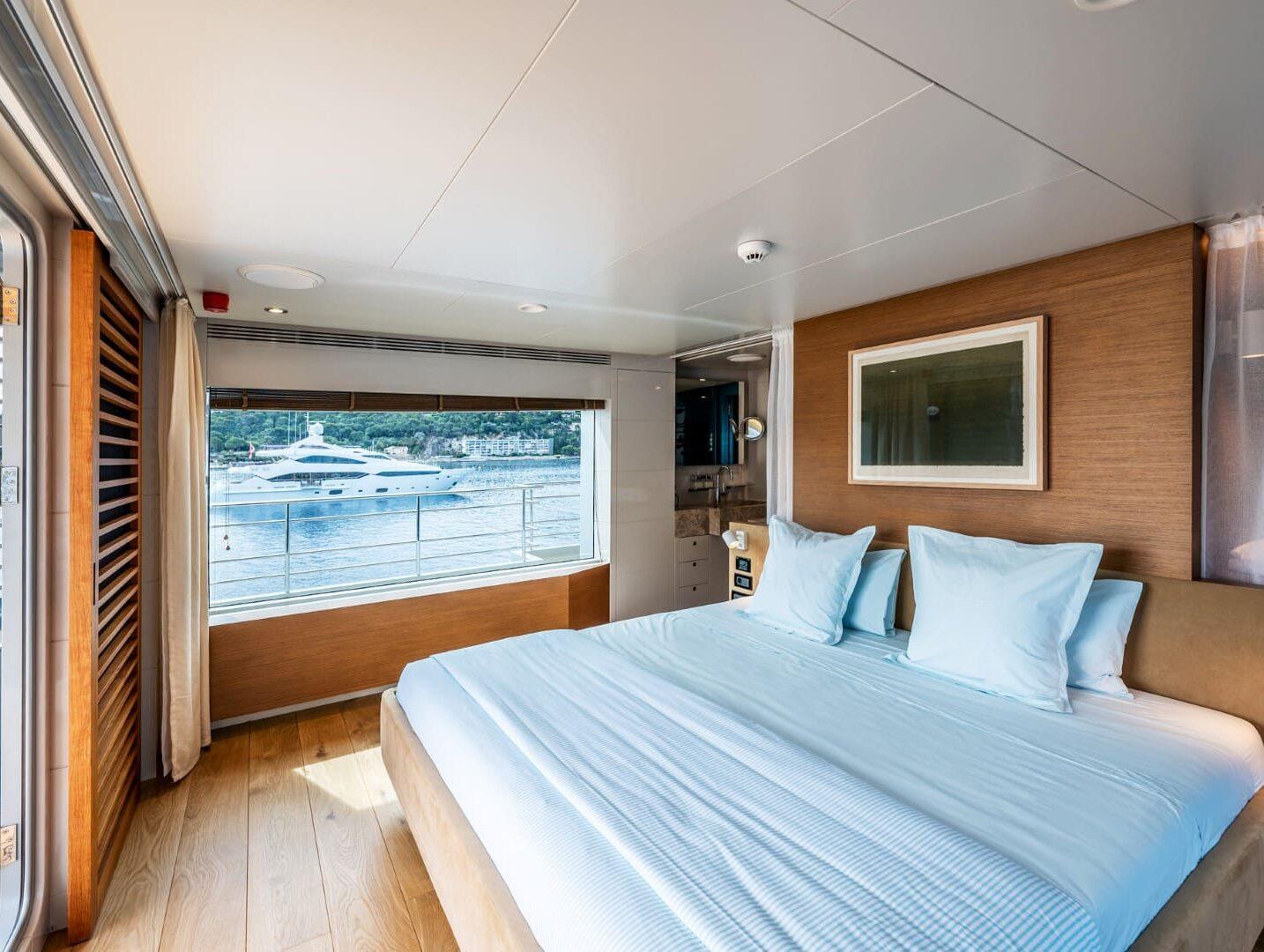 Moonlight Caladan upper deck master suite panoramic terrace Croatia