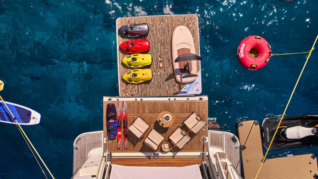 Nova Seabob F5S and water slide watertoys