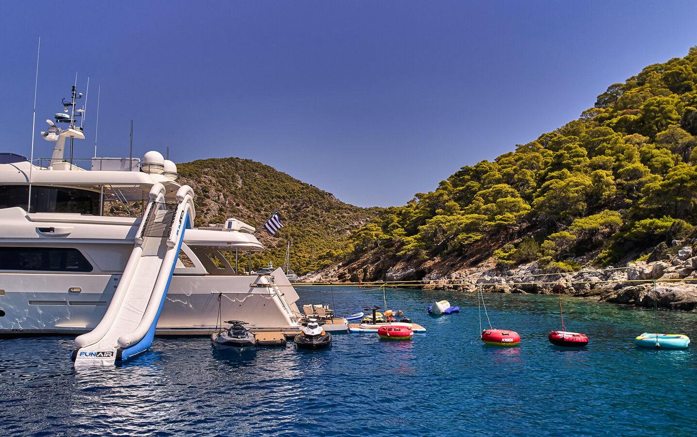 Nova Seabob F5S and water slide watertoys