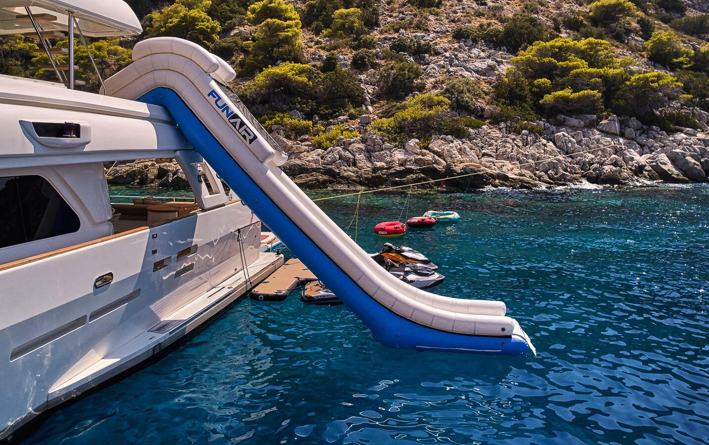 Nova Seabob F5S and water slide watertoys