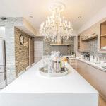 Luxury interior living room/kitchen/dining room at Villa Cap Élan, Cap d'Antibes