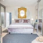 Luxury interior bedroom at Villa Cap Élan, Cap d'Antibes