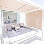 Luxury interior bedroom at Villa Cap Élan, Cap d'Antibes