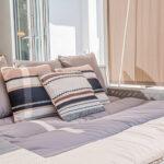 Luxury interior bedroom at Villa Cap Élan, Cap d'Antibes