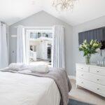 Luxury interior bedroom at Villa Cap Élan, Cap d'Antibes