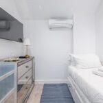 Luxury interior bedroom at Villa Cap Élan, Cap d'Antibes